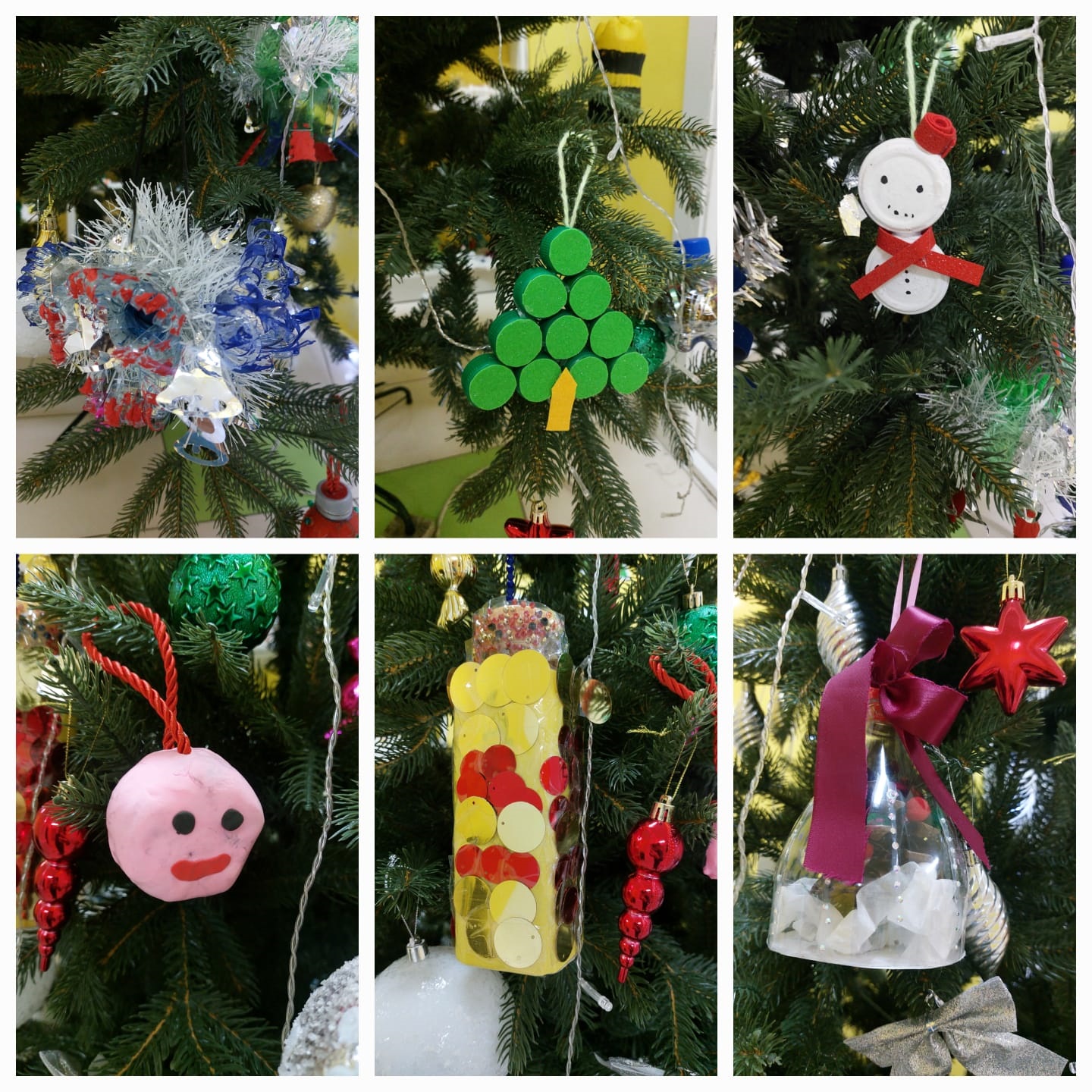 «Қайта өңделген пластиктен шырша ойыншықтарын өз қолымызбен жасаймыз»