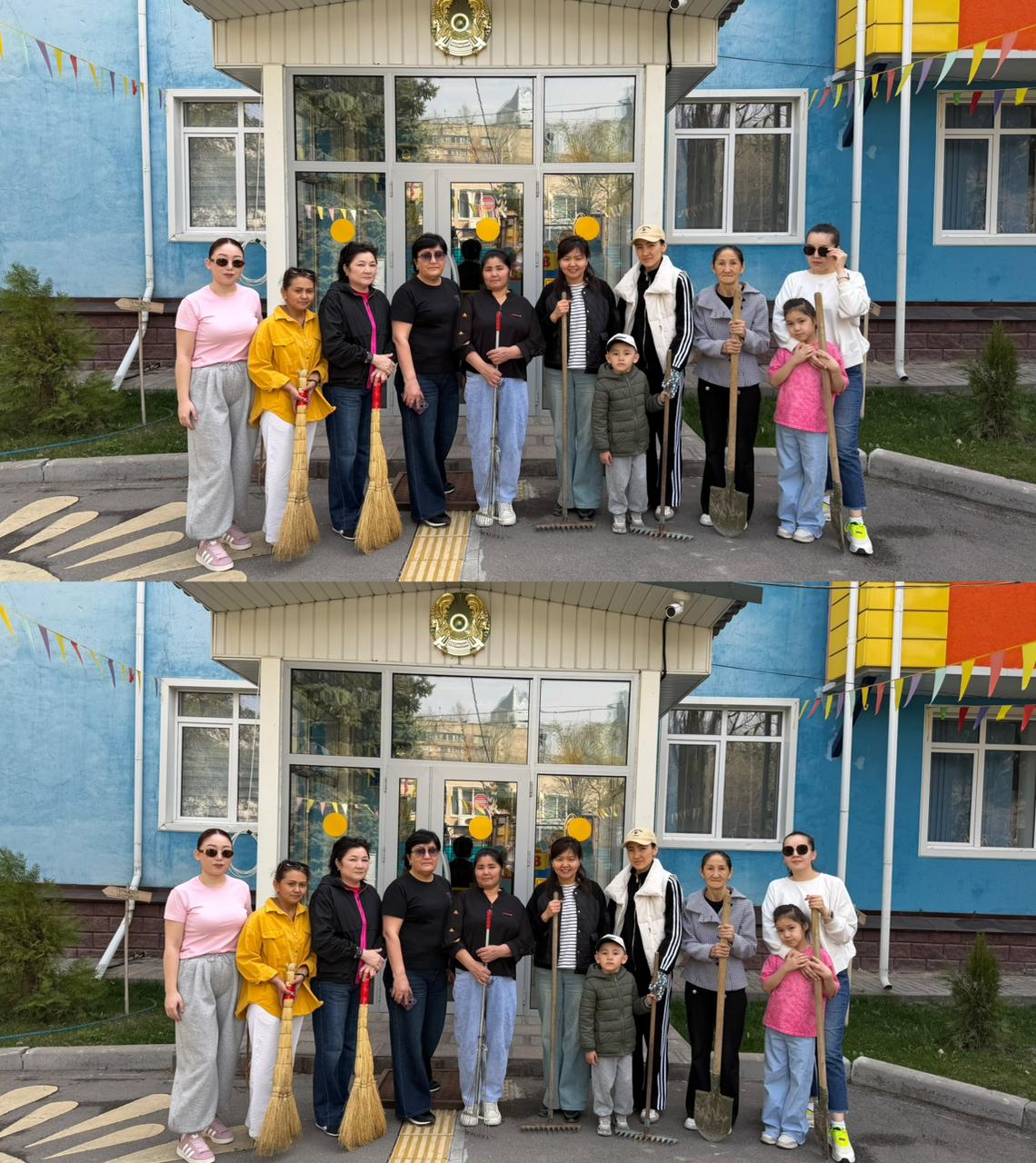 KMҚK «114 бөбекжай-балабақшасы» қалалык, тазалық күніне қатысты іс-шараға белсене қатысып, айналаны таза ұстаудың, маңыздылығын үлгі етті